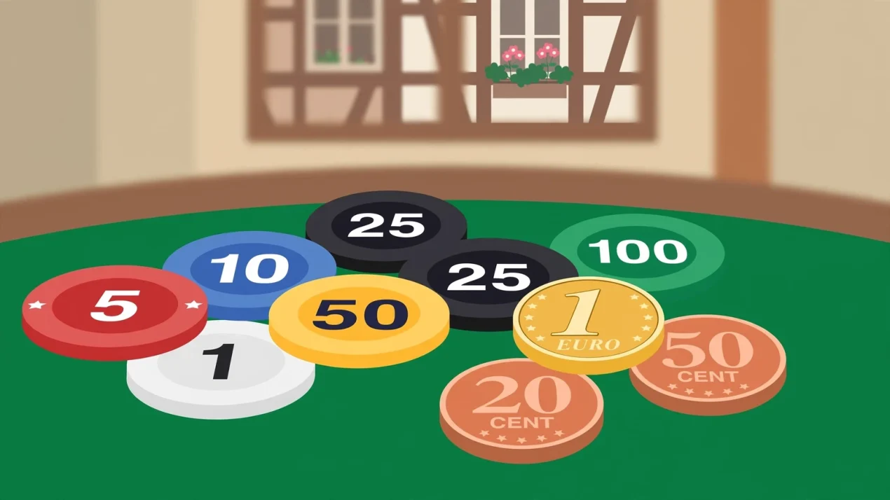 Casino-Spiele mit 1, 5, 10 Cent und 1 Euro Einsatz